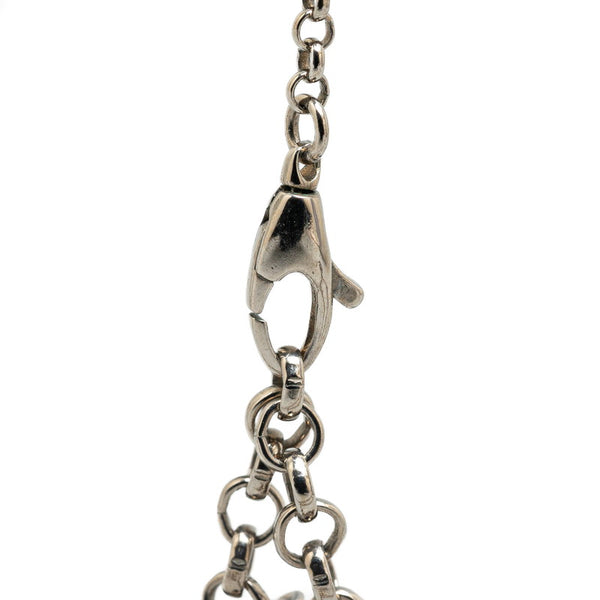 グッチ インターロッキングG ネックレス SV925 シルバー レディース GUCCI 【中古】