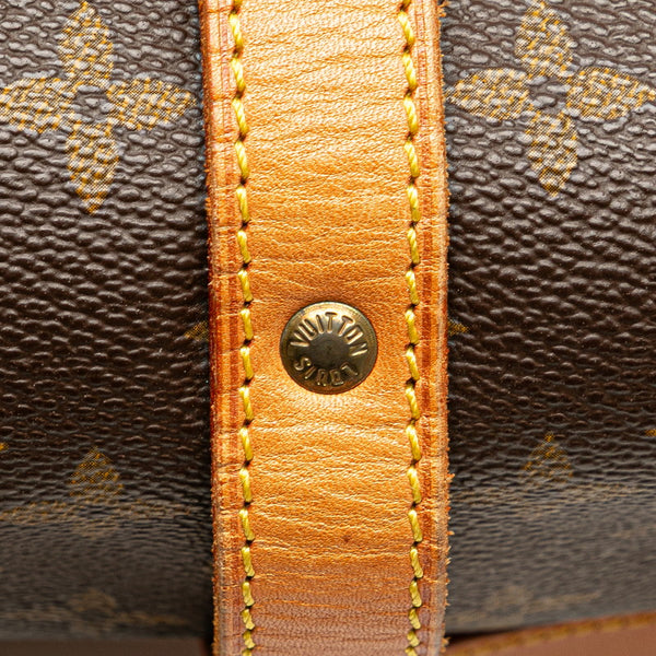 ルイ ヴィトン モノグラム ソミュール30 斜め掛け ショルダーバッグ M42256 ブラウン PVC レザー レディース LOUIS VUITTON 【中古】