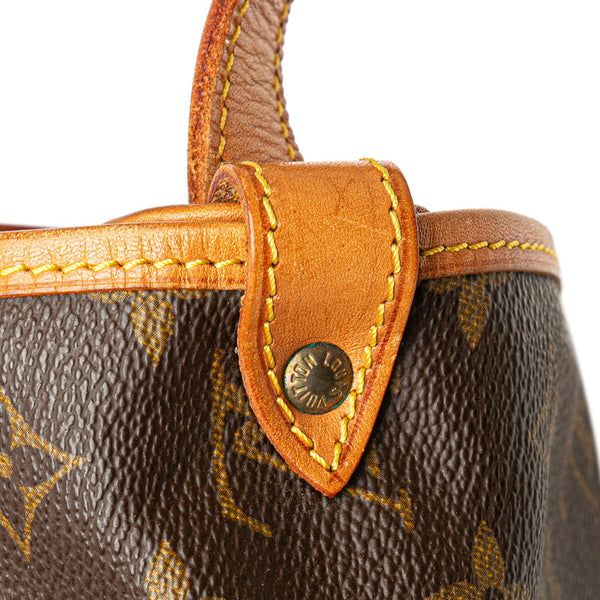 ルイ ヴィトン モノグラム ソミュール30 斜め掛け ショルダーバッグ M42256 ブラウン PVC レザー レディース LOUIS VUITTON 【中古】