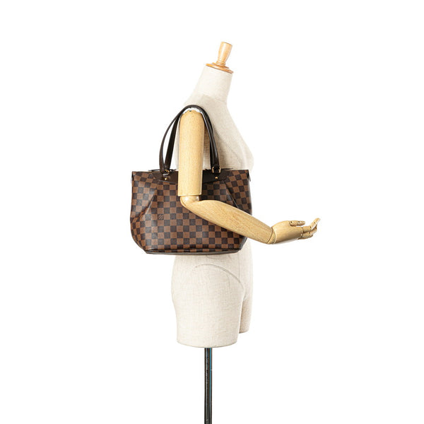 ルイ ヴィトン ダミエ ウェストミンスターPM ハンドバッグ N41102 ブラウン PVC レザー レディース LOUIS VUITTON 【中古】
