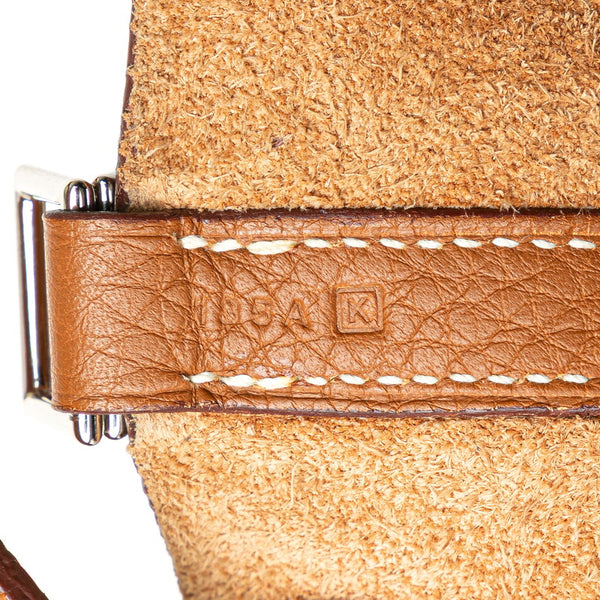 エルメス ピコタンPM ハンドバッグ ゴールド（ブラウン） トリヨンクレマンス レディース HERMES 【中古】