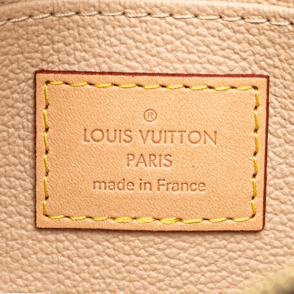 ルイ ヴィトン モノグラム ポシェット コスメティック ポーチ M47515 ブラウン PVC レザー レディース LOUIS VUITTON 【中古】
