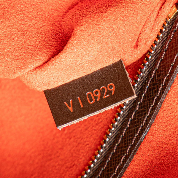 ルイ ヴィトン ダミエ ブレラ ハンドバッグ N51150 ブラウン PVC レザー レディース LOUIS VUITTON 【中古】