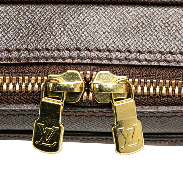 ルイ ヴィトン ダミエ ブレラ ハンドバッグ N51150 ブラウン PVC レザー レディース LOUIS VUITTON 【中古】