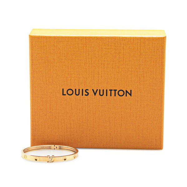 ルイ ヴィトン アンプラント LV バングル ブレスレット #16 Q95635 K18YG イエローゴールド レディース LOUIS VUITTON 【中古】