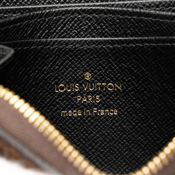 ルイ ヴィトン モノグラム ジャイアント ジッピー コインパース  コインケース M69354 ブラウン PVC レザー メンズ LOUIS VUITTON 【中古】