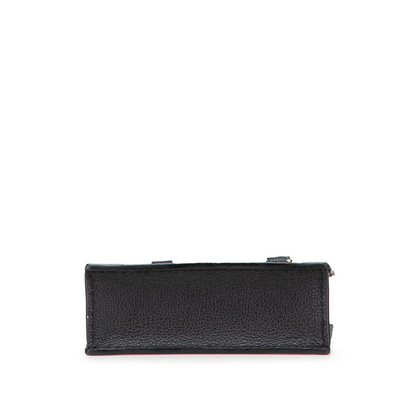 ルイ ヴィトン モノグラム アンプラント プティットサックプラ ハンドバッグ ショルダーバッグ 2WAY M81417 ブラック ノワール レザー レディース LOUIS VUITTON 【中古】