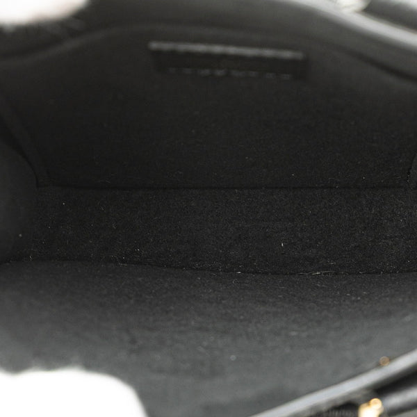 ルイ ヴィトン モノグラム アンプラント プティットサックプラ ハンドバッグ ショルダーバッグ 2WAY M81417 ブラック ノワール レザー レディース LOUIS VUITTON 【中古】