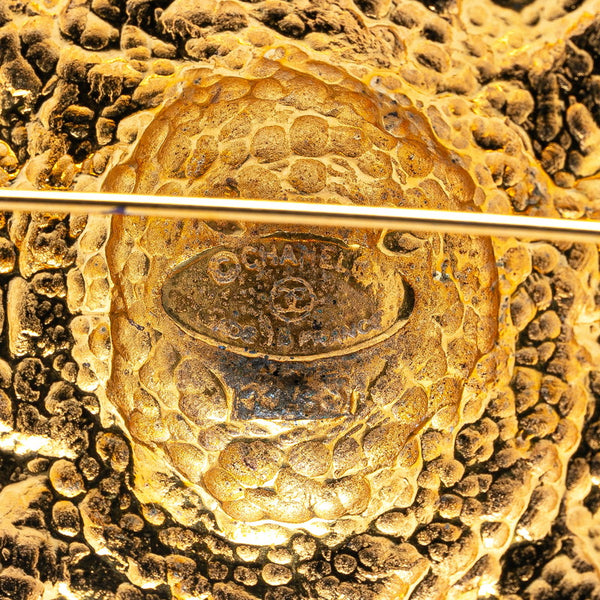 シャネル ココマーク ライオン モチーフ ブローチ ゴールド メッキ レディース CHANEL 【中古】