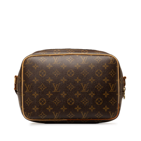 ルイ ヴィトン モノグラム  リポーターPM ショルダーバッグ M45254 ブラウン PVC レザー レディース LOUIS VUITTON 【中古】