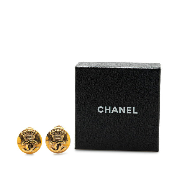 シャネル ヴィンテージ ココマーク イヤリング ゴールド メッキ レディース CHANEL 【中古】