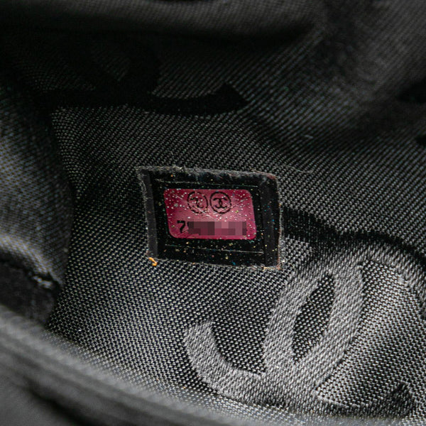 シャネル ココマーク ワイルドステッチ ハンドバッグ ブラック レザー レディース CHANEL 【中古】