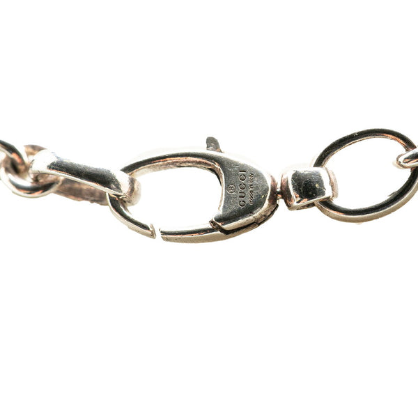 グッチ インターロッキングG ネックレス SV925 シルバー レディース GUCCI 【中古】