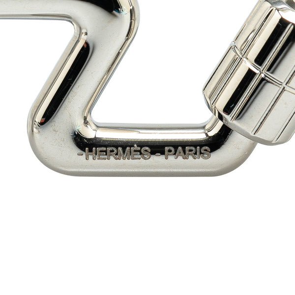 エルメス H トゥ スピード キーホルダー キーリング シルバー メタル レディース HERMES 【中古】