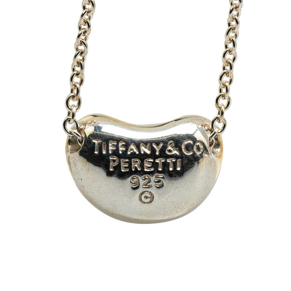 ティファニー ビーン ミニ ネックレス SV925 シルバー レディース TIFFANY&Co. 【中古】