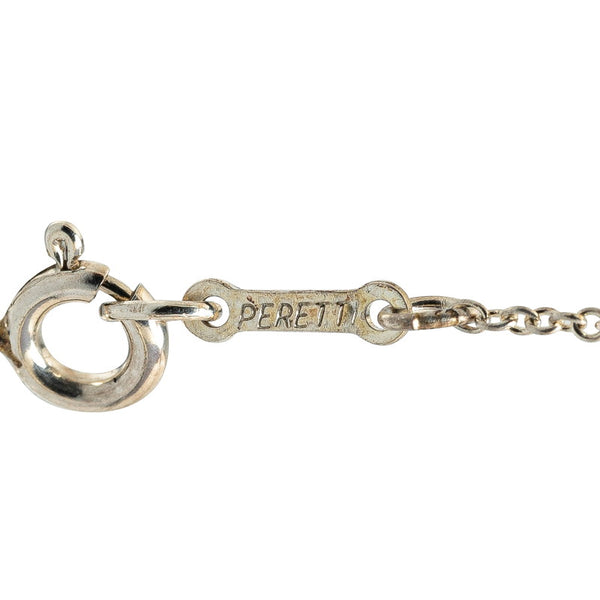 ティファニー ビーン ミニ ネックレス SV925 シルバー レディース TIFFANY&Co. 【中古】