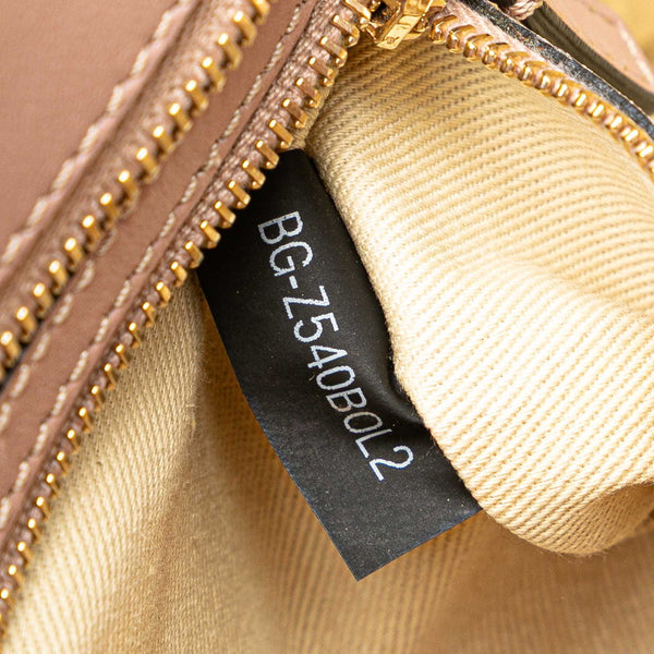 ヴァレンチノ ロックスタッズ ハンドバッグ ショルダーバッグ 2WAY グレージュ  レザー レディース Valentino 【中古】
