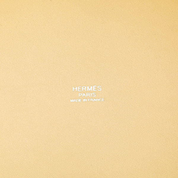 エルメス ピコタンロック カーゴ PM ハンドバッグ ジョーヌシトロン ナタ スイフト トワルゴエラン レディース HERMES 【中古】