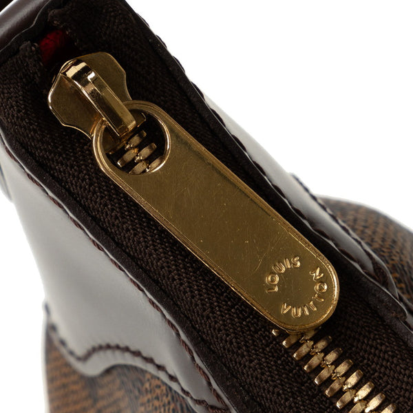 ルイ ヴィトン ダミエ テムズGM ショルダーバッグ N48181 ブラウン PVC レザー レディース LOUIS VUITTON 【中古】