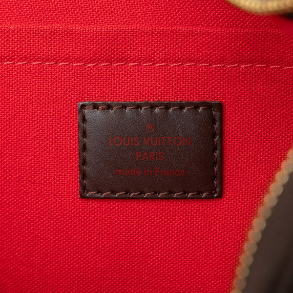 ルイ ヴィトン ダミエ テムズGM ショルダーバッグ N48181 ブラウン PVC レザー レディース LOUIS VUITTON 【中古】