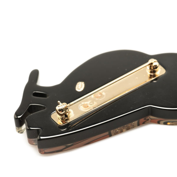 シャネル ココマーク フクロウ ラインストーン ブローチ ピンク プラスチック レディース CHANEL 【中古】