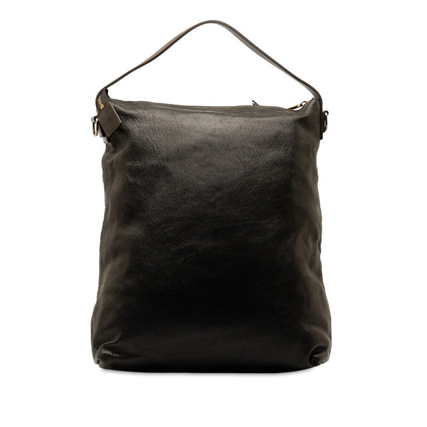 セリーヌ トートバッグ ショルダーバッグ 2WAY ブラック レザー レディース CELINE 【中古】