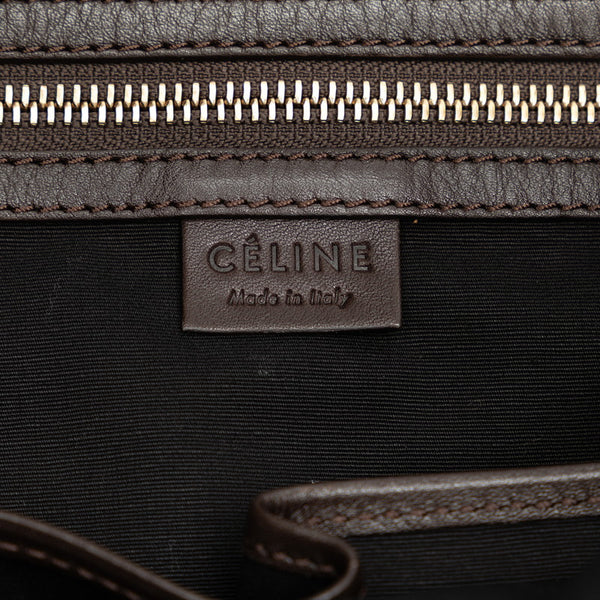 セリーヌ トートバッグ ショルダーバッグ 2WAY ブラック レザー レディース CELINE 【中古】