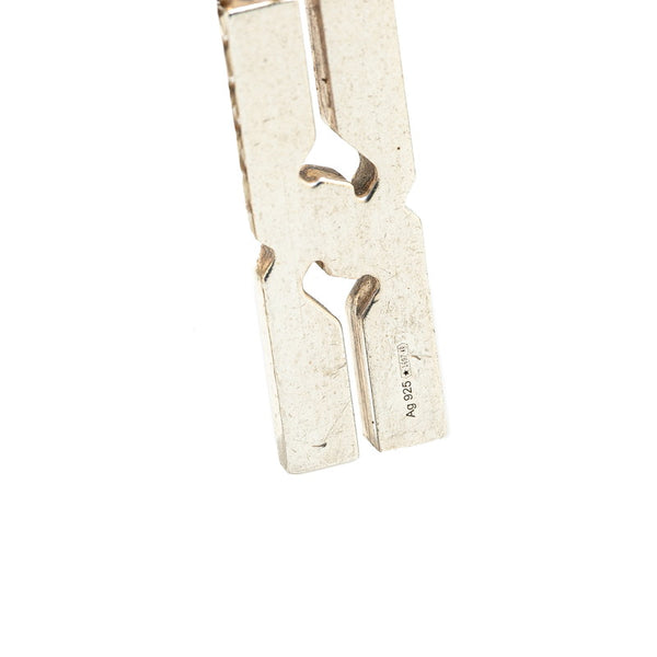 グッチ ノットインフィニティ ネックレス SV925 シルバー レディース GUCCI 【中古】