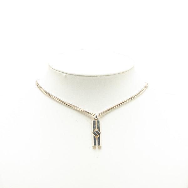 グッチ ノットインフィニティ ネックレス SV925 シルバー レディース GUCCI 【中古】