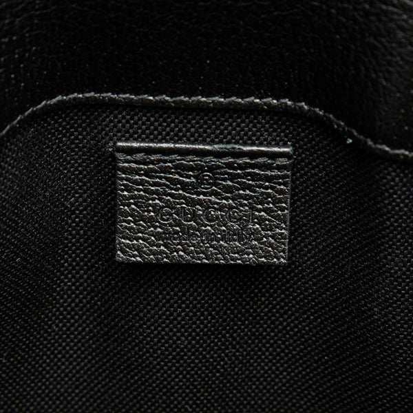 グッチ GGスプリーム サイケデリック ボディバッグ ウエストバッグ 598113 ブラック マルチカラー PVC レザー レディース GUCCI 【中古】