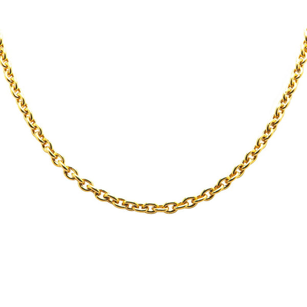 シャネル ココマーク チェーン ペンダントネックレス ゴールド メッキ レディース CHANEL 【中古】