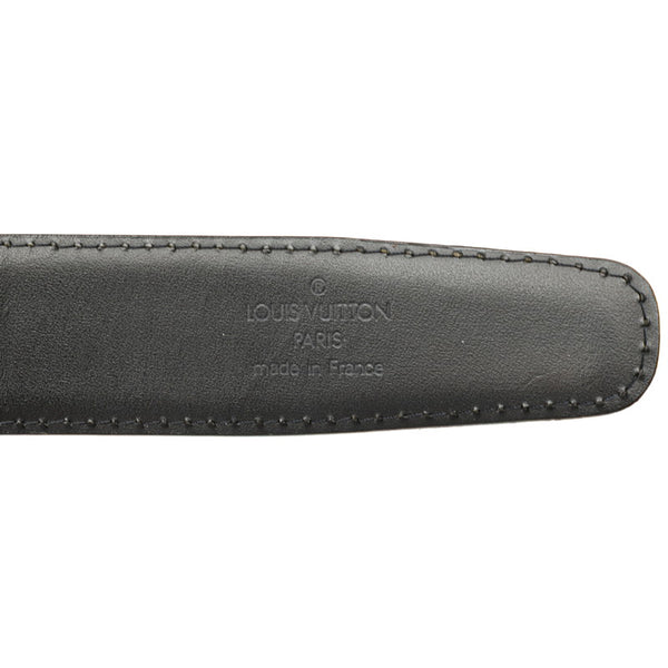 ルイ ヴィトン エピ サンチュール クラシック ベルト サイズ：44/110 M6832 ブラック ノワール レザー メンズ LOUIS VUITTON 【中古】