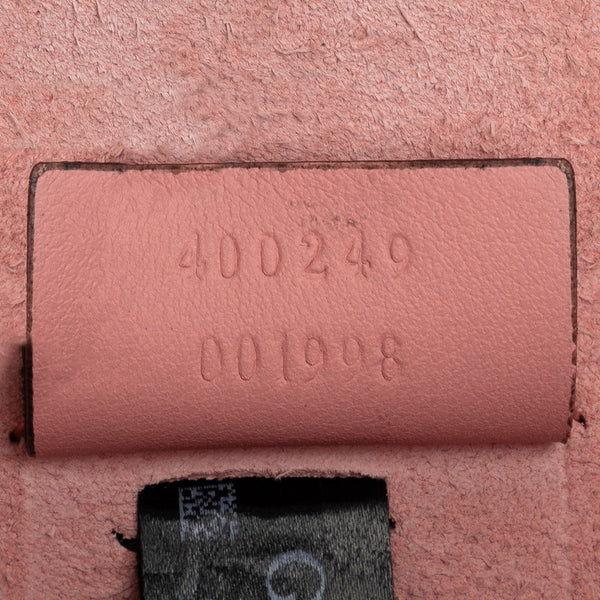 グッチ GGスプリーム ビジュー ディオニソス チェーン ショルダーバッグ 400249 ベージュ ピンク PVC スウェード レディース GUCCI 【中古】