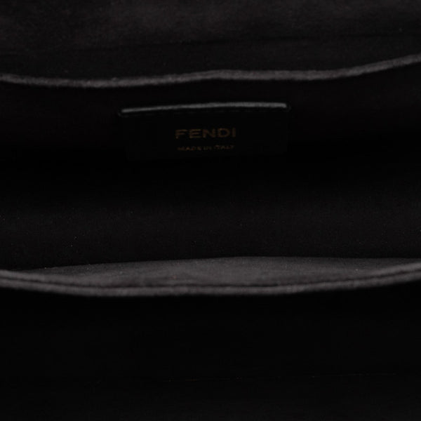 フェンディ ズッカ キャナイ ハンドバッグ ショルダーバッグ 2WAY 8BT283 ブラック マルチカラー レザー レディース FENDI 【中古】