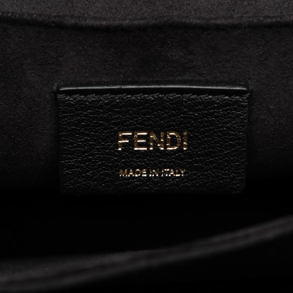 フェンディ ズッカ キャナイ ハンドバッグ ショルダーバッグ 2WAY 8BT283 ブラック マルチカラー レザー レディース FENDI 【中古】