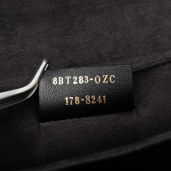 フェンディ ズッカ キャナイ ハンドバッグ ショルダーバッグ 2WAY 8BT283 ブラック マルチカラー レザー レディース FENDI 【中古】