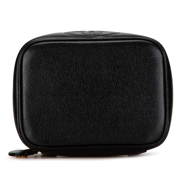 シャネル ココマーク ハンドバッグ バニティバッグ キャビアスキン レディース CHANEL 【中古】