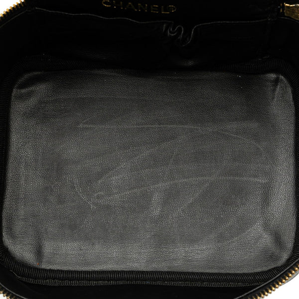 シャネル ココマーク ハンドバッグ バニティバッグ キャビアスキン レディース CHANEL 【中古】
