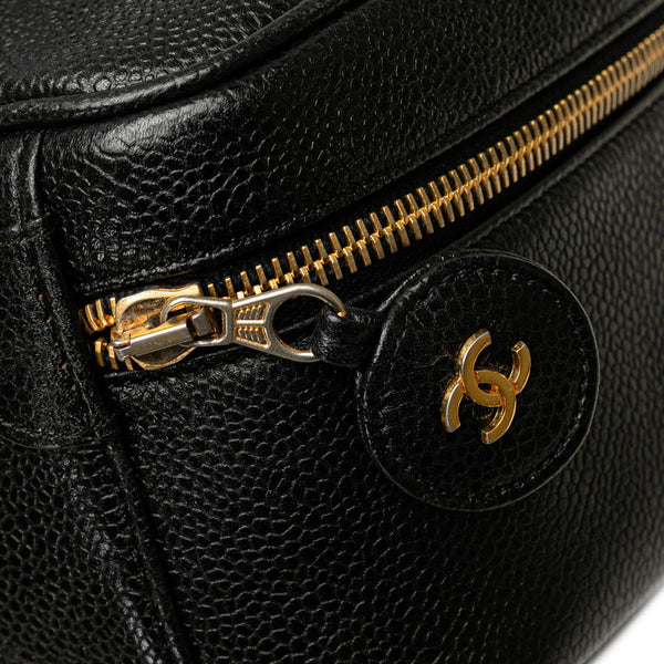 シャネル ココマーク ハンドバッグ バニティバッグ キャビアスキン レディース CHANEL 【中古】