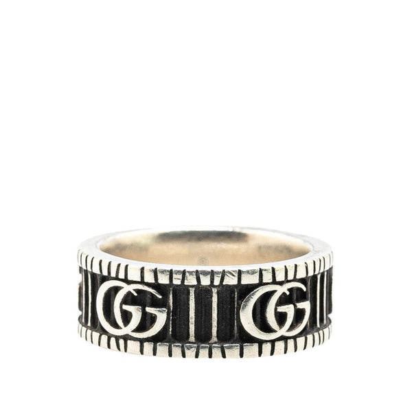 グッチ ダブルG リング 指輪 ＃17 SV925 シルバー レディース GUCCI 【中古】