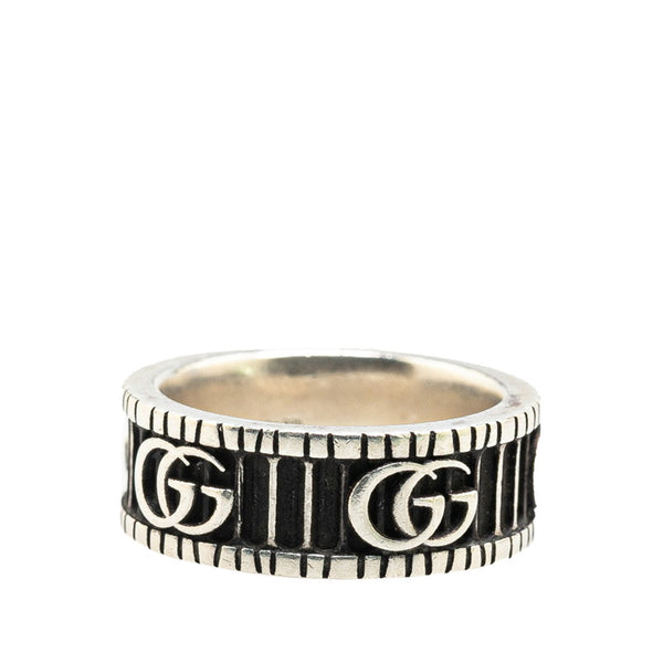 グッチ ダブルG リング 指輪 ＃17 SV925 シルバー レディース GUCCI 【中古】
