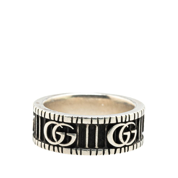 グッチ ダブルG リング 指輪 ＃17 SV925 シルバー レディース GUCCI 【中古】