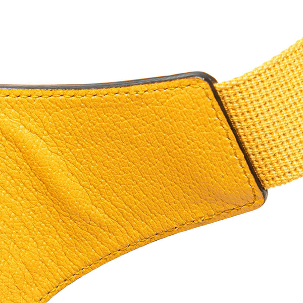 グッチ GGフローラ  オフィディア ウエストバッグ ボディバッグ 574796 ベージュ イエロー PVC レザー レディース GUCCI 【中古】