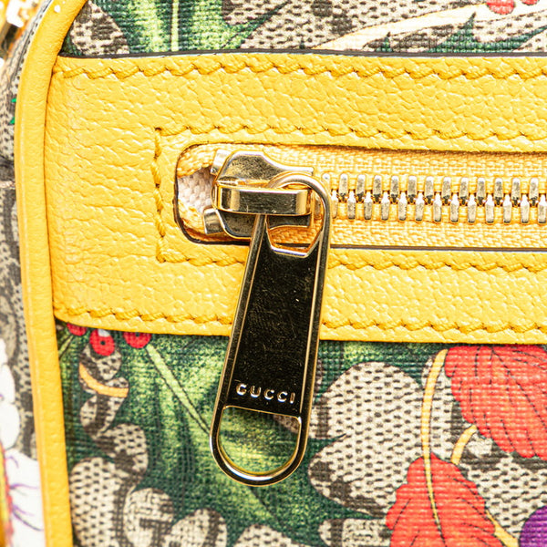 グッチ GGフローラ  オフィディア ウエストバッグ ボディバッグ 574796 ベージュ イエロー PVC レザー レディース GUCCI 【中古】