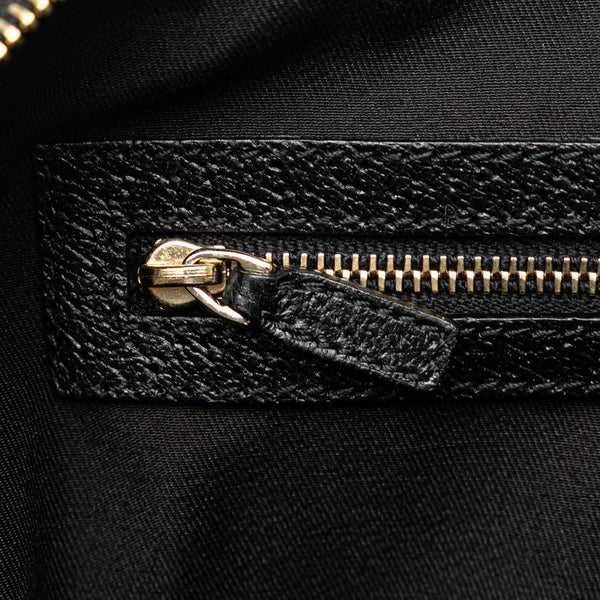 グッチ GGキャンバス ハンドバッグ 152457 ブラック キャンバス レディース GUCCI 【中古】