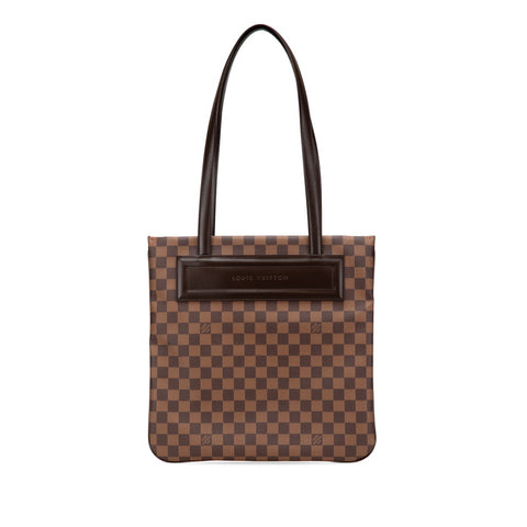 ルイ ヴィトン ダミエ クリフトン トートバッグ ショルダーバッグ N51149 ブラウン PVC レザー レディース LOUIS VUITTON 【中古】