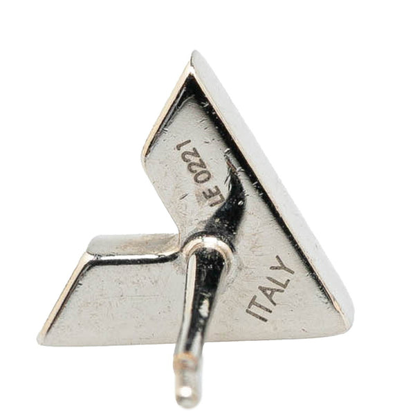 ルイ ヴィトン エッセンシャルLV ピアス M63208 シルバー メタル レディース LOUIS VUITTON 【中古】