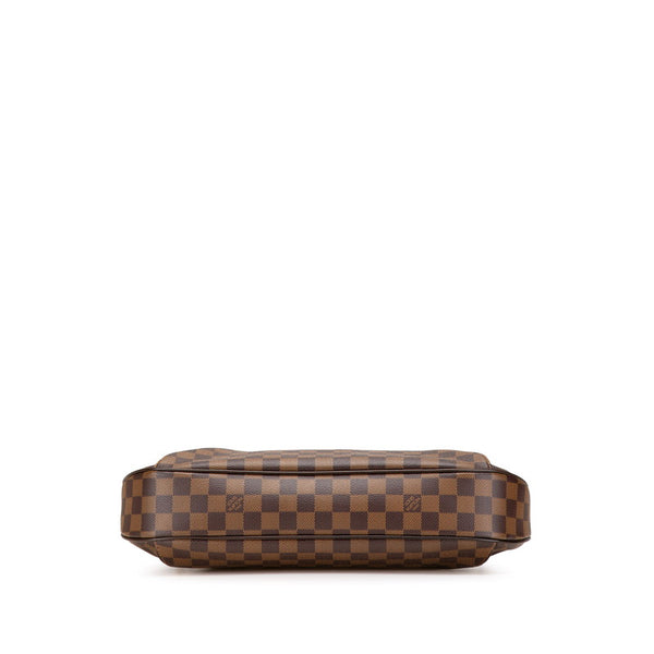 ルイ ヴィトン ダミエ テムズGM ショルダーバッグ N48181 ブラウン PVC レザー レディース LOUIS VUITTON 【中古】