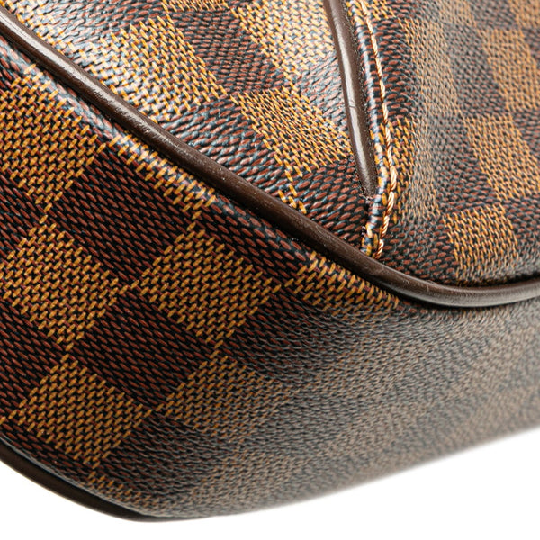 ルイ ヴィトン ダミエ テムズGM ショルダーバッグ N48181 ブラウン PVC レザー レディース LOUIS VUITTON 【中古】