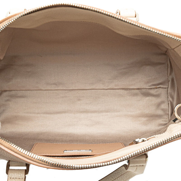 ミュウミュウ マドラス ハンドバッグ ショルダーバッグ 2WAY 5BB006 ベージュ レザー レディース MIUMIU 【中古】